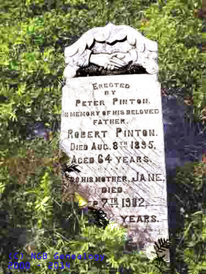 Robert and Jane PINTON