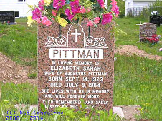 Elizabeth Sarah Pittman