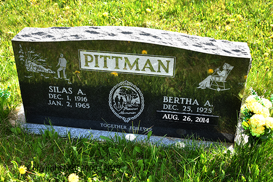 Silas & Bertha A. Pittman