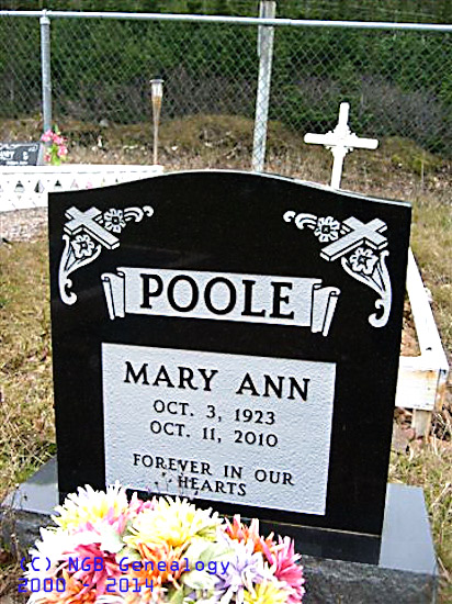 Mary Ann Poole