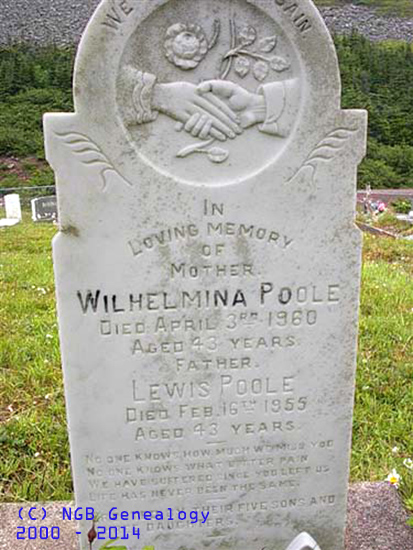 Wilhelmina & Lewis Poole