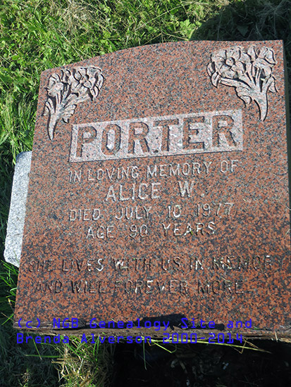 Alice W. Porter