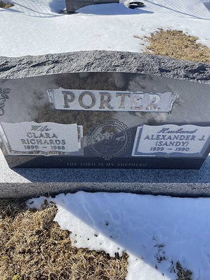 Clara Richards & Alexander Porter