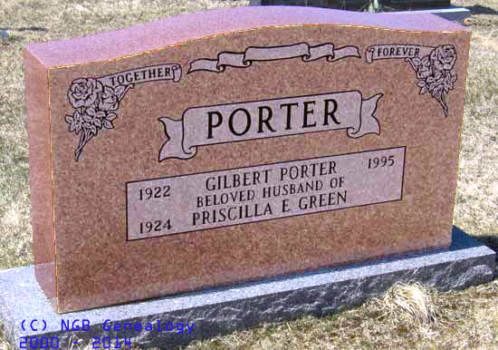 Gilbert and Priscilla Porter