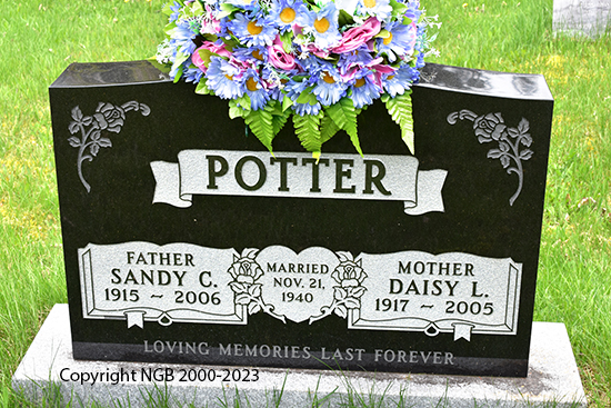 Sandy C. & Daisy L. Potter