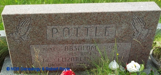 Absalom & Elizabeth Pottle