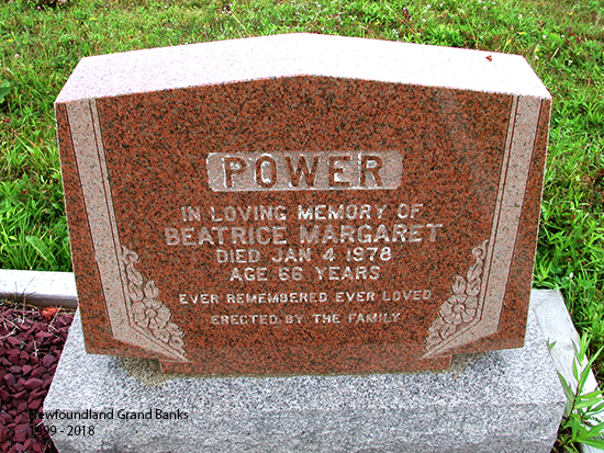 Beatrice Margaret Power