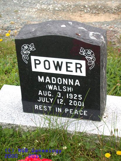 Madonna (walsh) Power