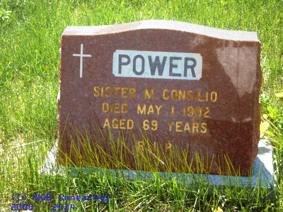 Sr. M. Consilio Power