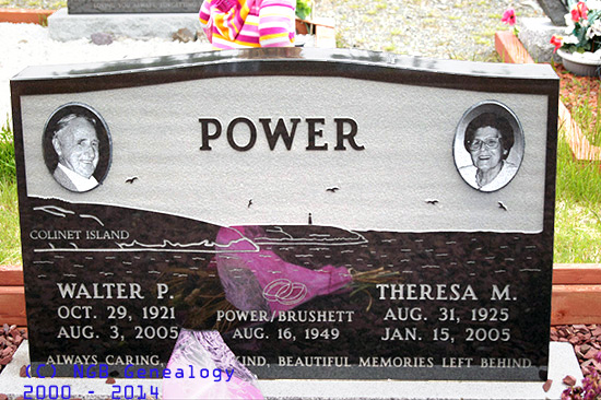 Walter P. & Theresa M. Power