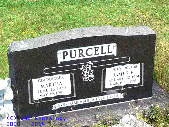 James and Martha Purcell