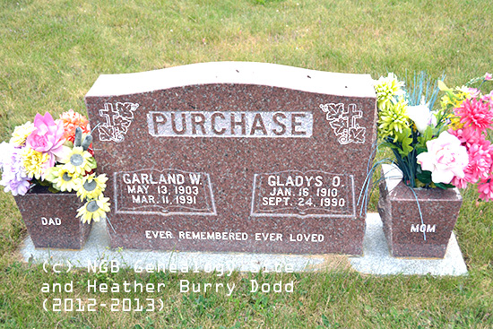 Garland W. & Gladys O. Purshase