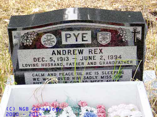 Andrew Rex Pye