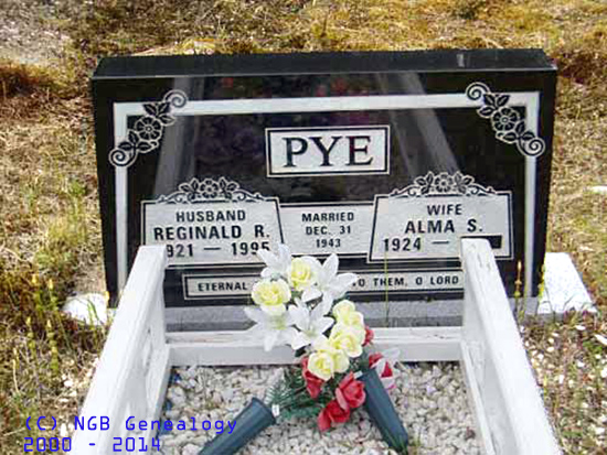 Reginald R. & Alma S. Pye