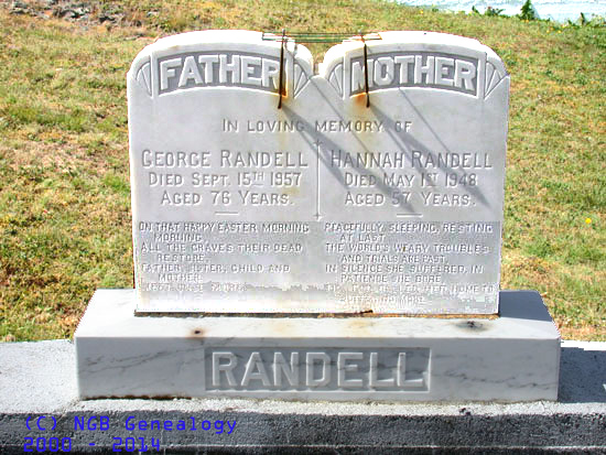 George and Hannah Randell