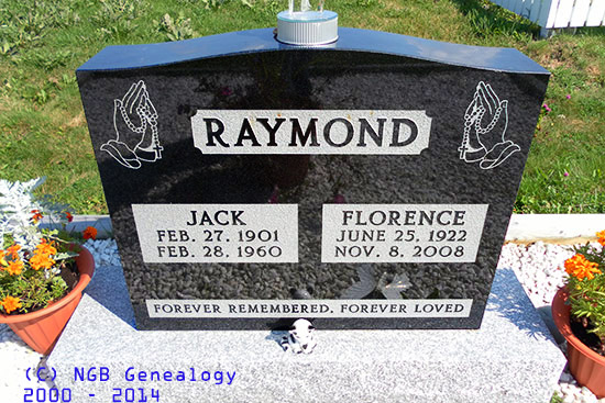 Jack & Florence Raymond