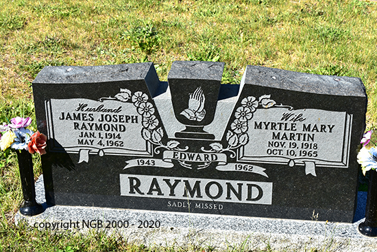 James Joseph & Myrtle Mary Raymond