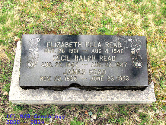 Elizabeth, Cecil and James Read