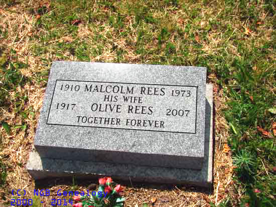 Malcolm and Olive Rees