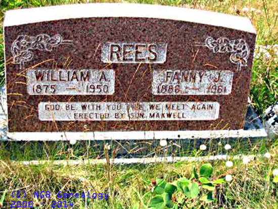 William and Fanny REES