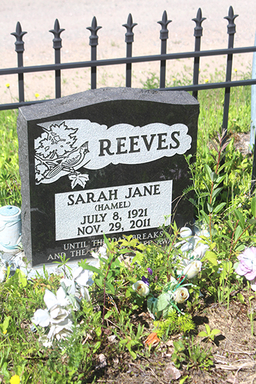 Sarah Jane Reevees