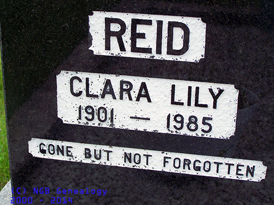 Clara Lily Reid