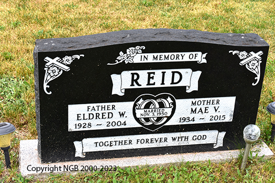 Eldred W, & Mae V. Reid