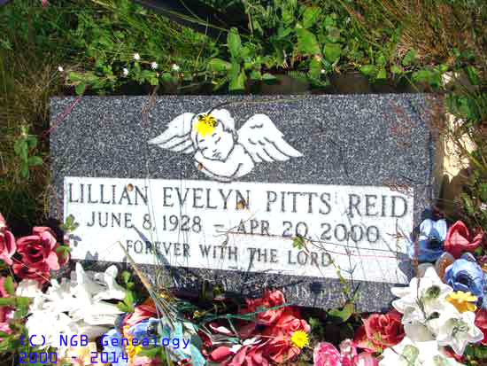 Lillian Evelyn Pitts Reid