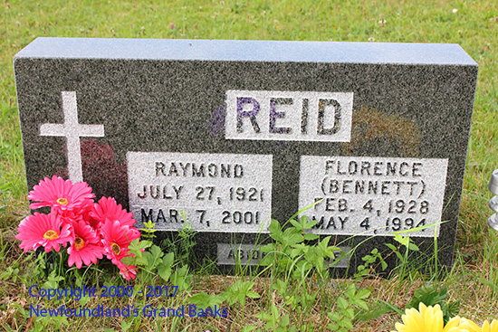 Raymond & Florence (Bennett) Reid