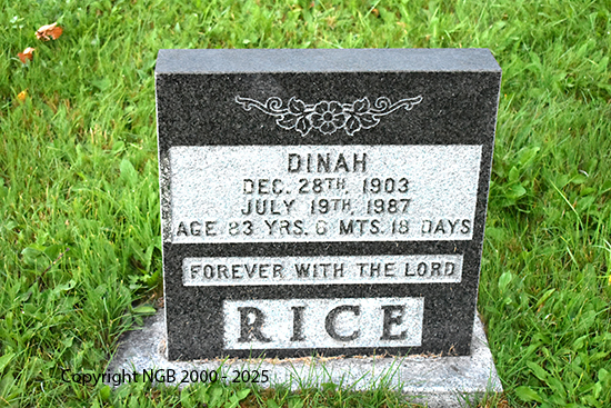 Dinah Rice