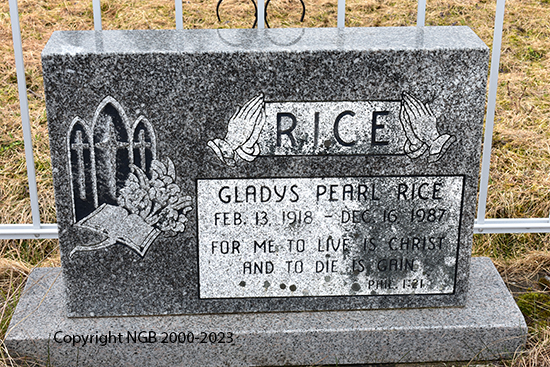 Gladys Pearl Rice