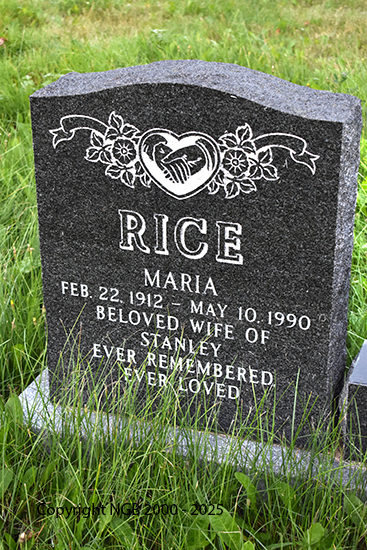 Stanley & Maria Rice