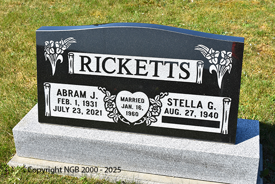 Abram J, Ricketts