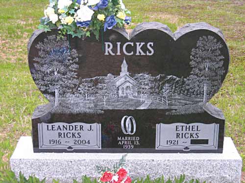 Leander J. & Ethel Ricks