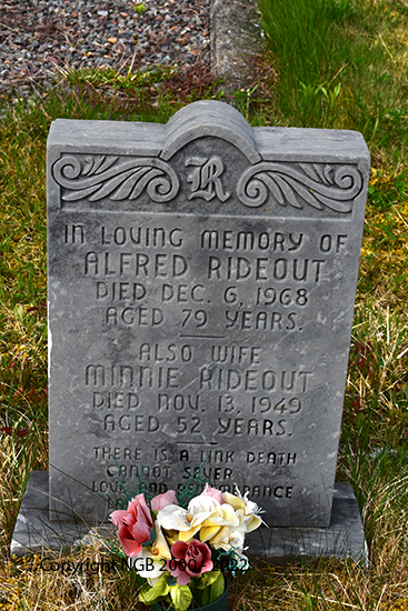 Alfred & Minnie Rideout