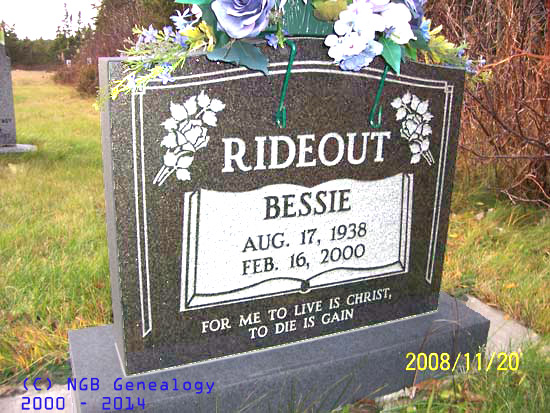 Bessie Rideout