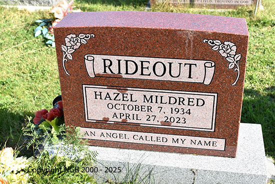 Hazel Mildred Rideout
