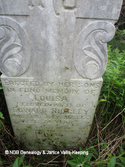 Louisa and Thomas Ridgley