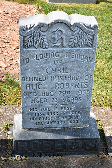Cyril & Alice Roberts