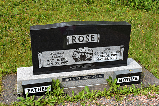 Allan & Cecilia Breton Rose