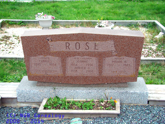 Charles, Jeannie, and Maude Rose