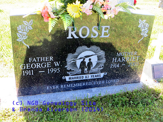 George W. & Harriet Rose