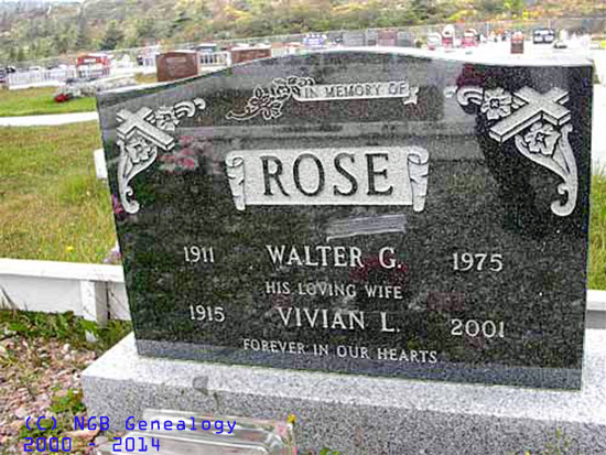 Walter G. & Vivian L. Rose