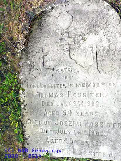 Thomas, Joseph and James Rossiter