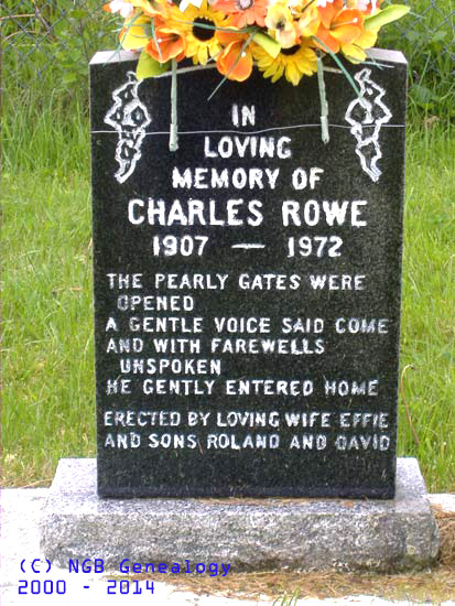 CHARLES ROWE