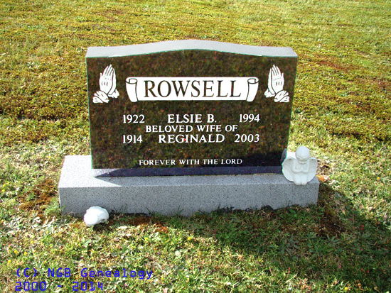 Elsie and Reginald Rowsell