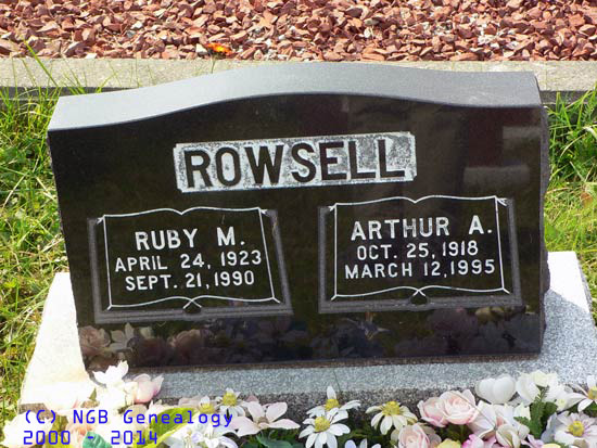 Ruby and Arthur Rowsell