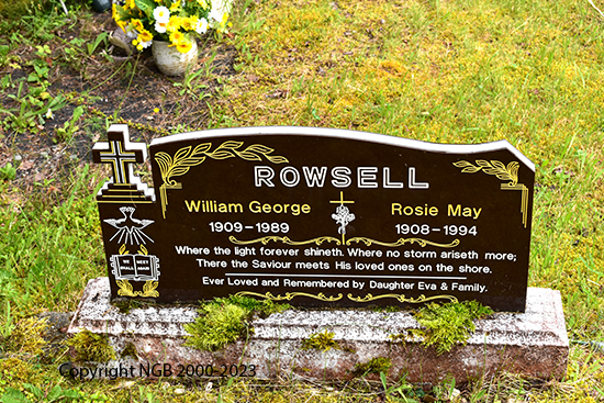 William George & Rosie May Rowsell