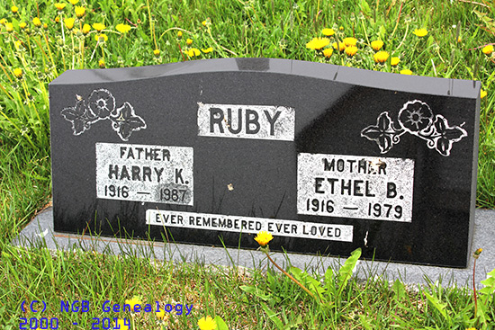 Harry K. & Ethel B. Ruby