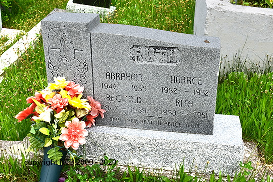 Abraham, Horace, Reginld & Rita Ruth